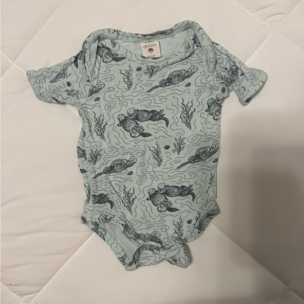 Kate Quinn Blue Otters Bodysuit